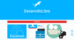 Desktop Screenshot of desarrollolibre.net